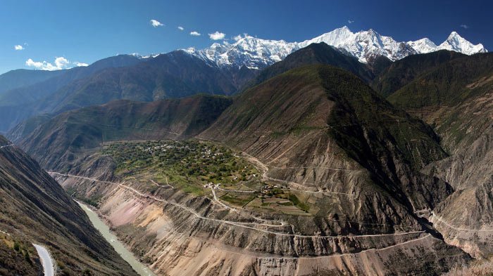 Lantsang Gorge