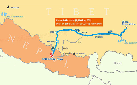The Ultimate Guide about Lhasa to Kathmandu Overland Tour