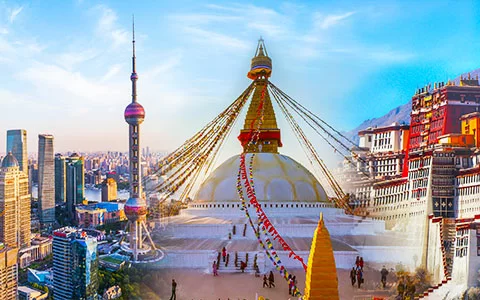 Shanghai Tibet Nepal Tour