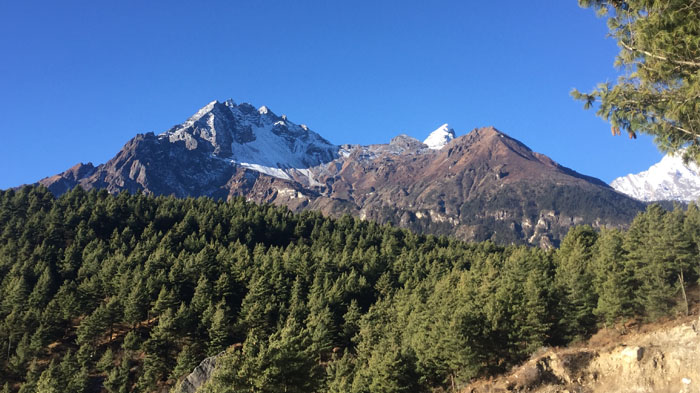 Scenery along Gyirong Valley