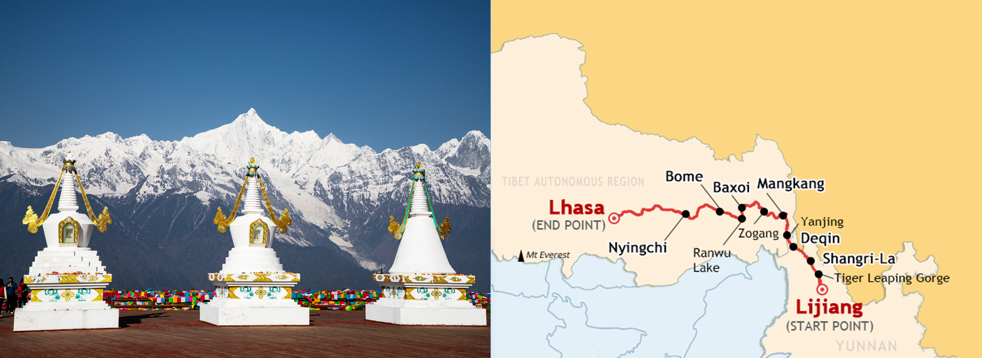 9 Days Yunnan to Tibet Self Drive Road Trip