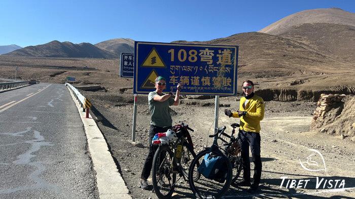 bike through 108 hairpin bends to the Tibet Everest Base Camp