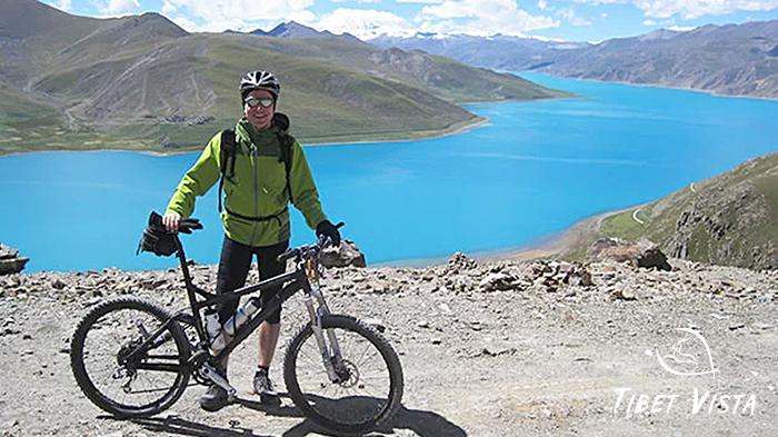 Bike to Yamdrok Lake