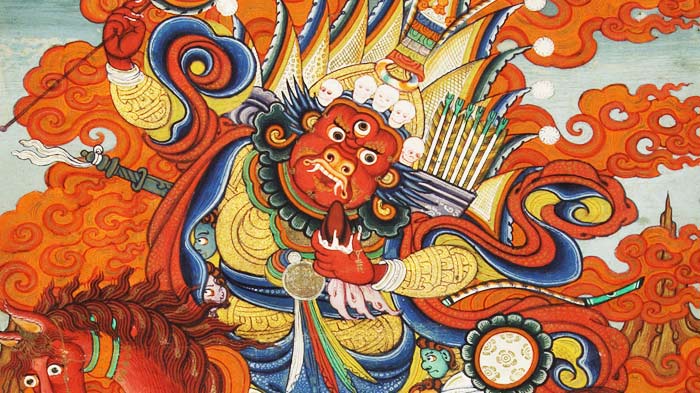 Begtse thangka