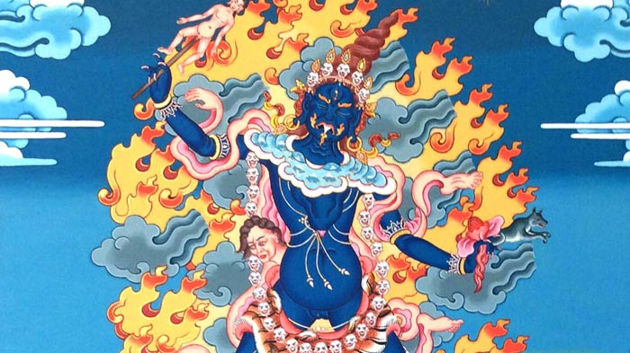  Ekajati thangka 