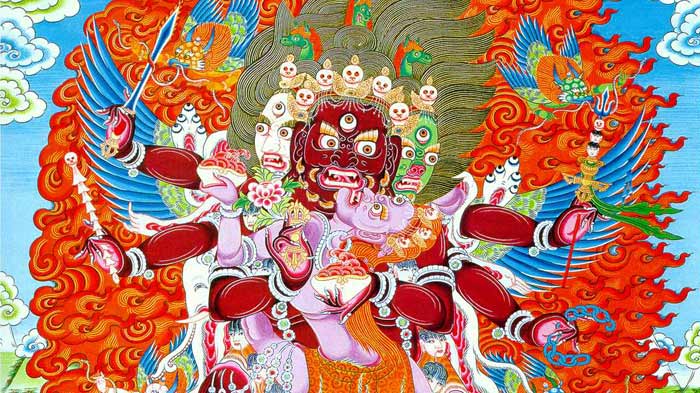 Hayagriva thangka 