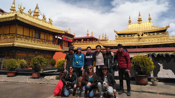 Johkang Temple, the spiritual center of Tibetan Buddhism