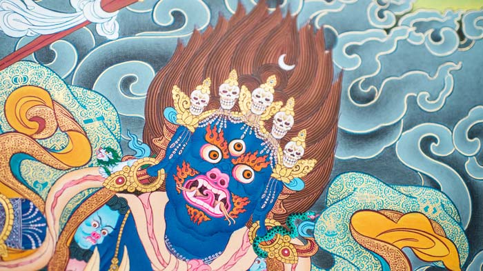  Palden Lhamo thangka 