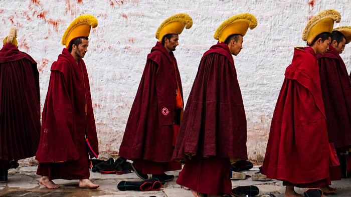 Tibetan Monk Hat