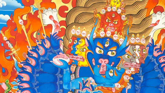  Yamantaka thangka