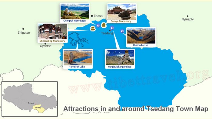 attractions around tsedang 