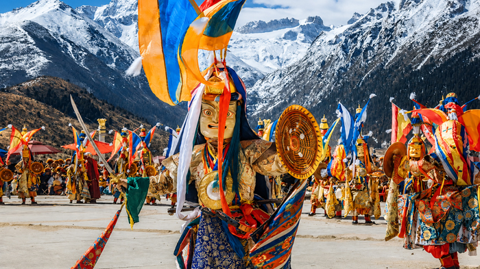 King Gesar Cham Dance