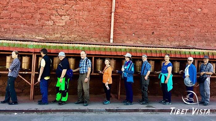 potala palace prayer wheels