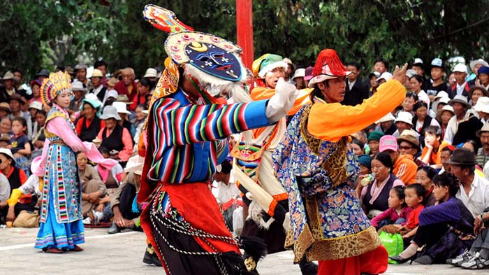 Tibetan Opera Performance