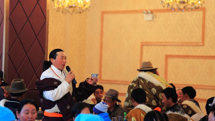 Tibetan adult ceremony