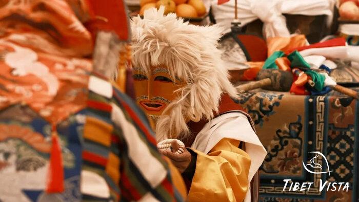tibetan opera mask