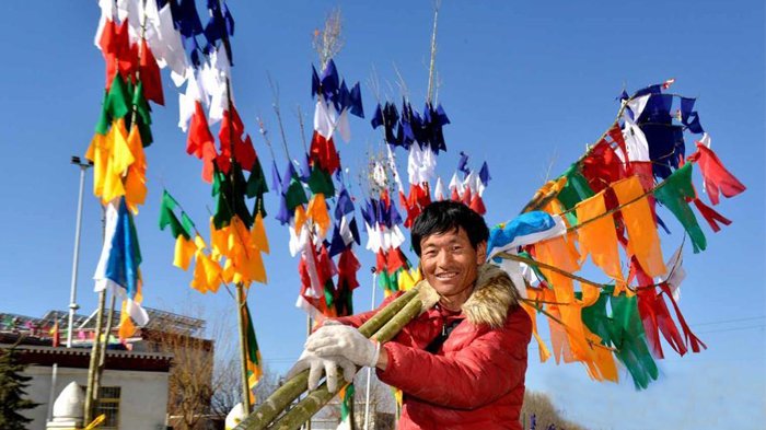 Prayer Flag Trees