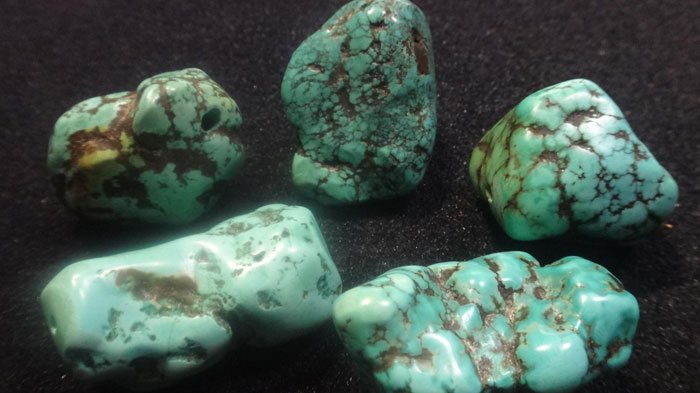 Precious minerals from Tibet