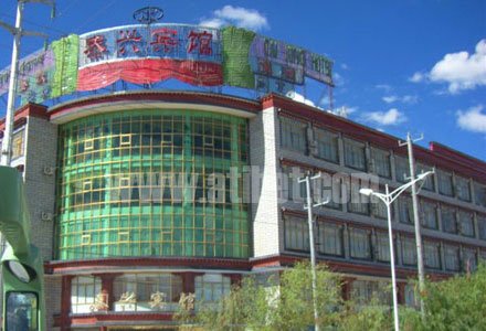 Facade of Shigatse Taixing Hotel