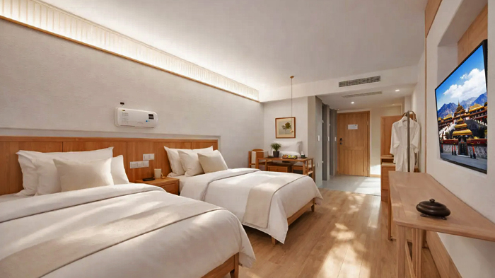 air-conditioning units in Tibet hotels