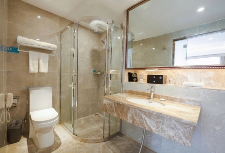 private bathroom