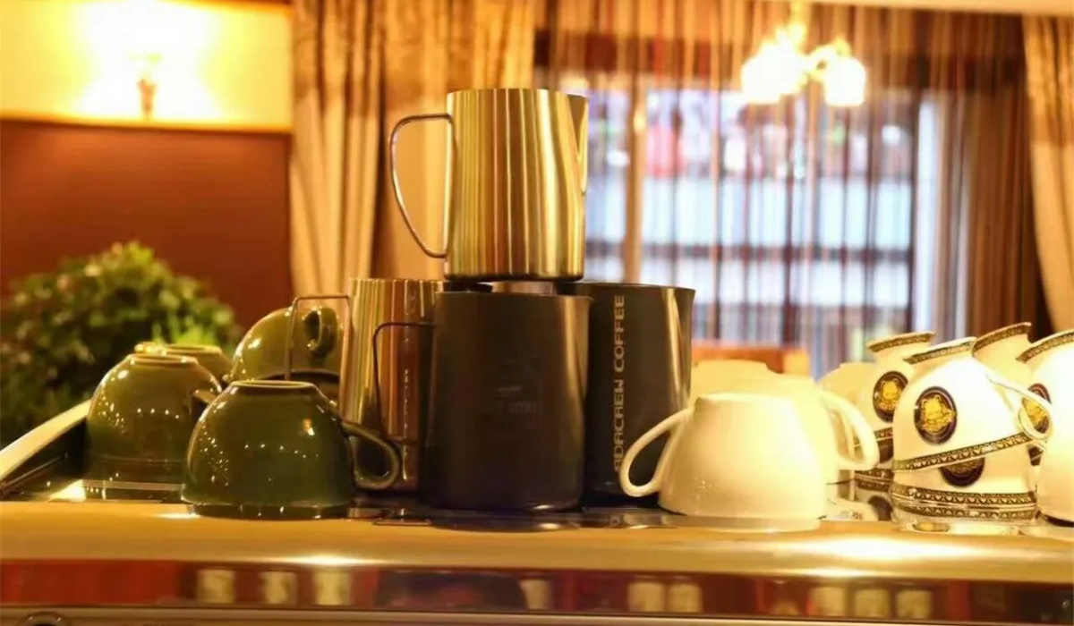 Coffee bar at Lhasa Shangbala Hotel