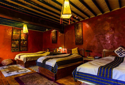 Triple room of House of Shambhala