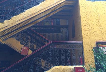 Tibetan-style Decoration of House of Shambhala