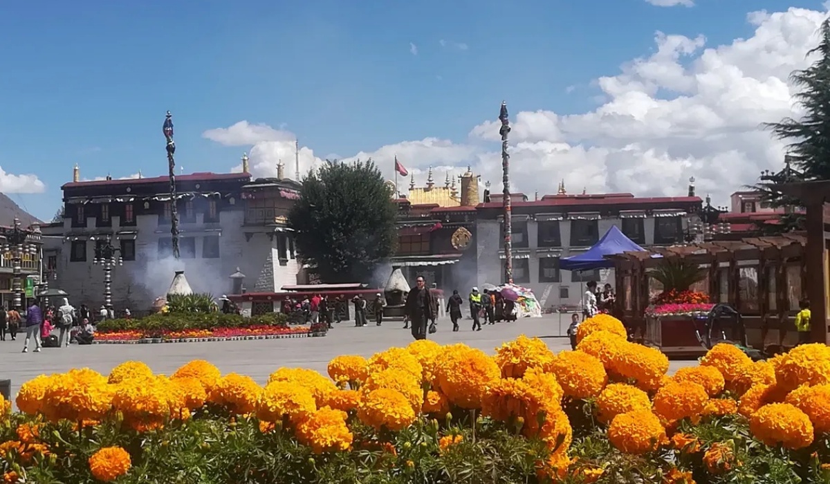 Jokhang Temple near Lhasa Shangbala Hotel