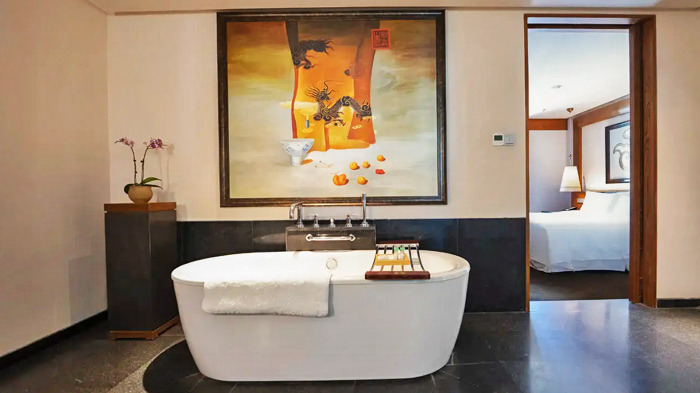 bathtubs at St. Regis Lhasa Resort