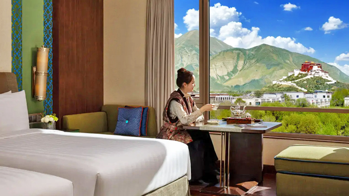 Potala Palace view rooms of Shangri-La Lhasa Hotel