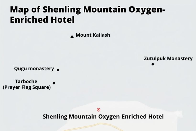 Shenling Mountain Oxygen-Enriched Hotel location map