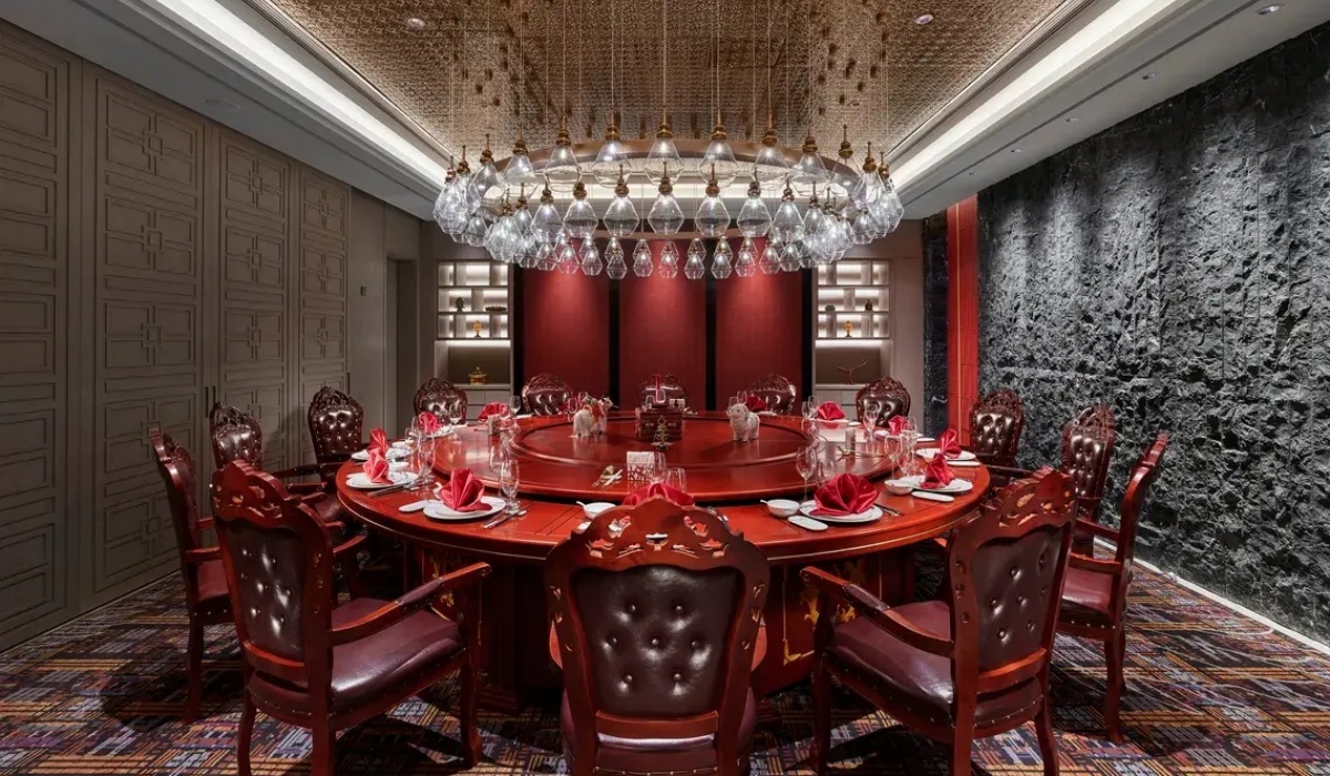 Chinese restaurant private dining room