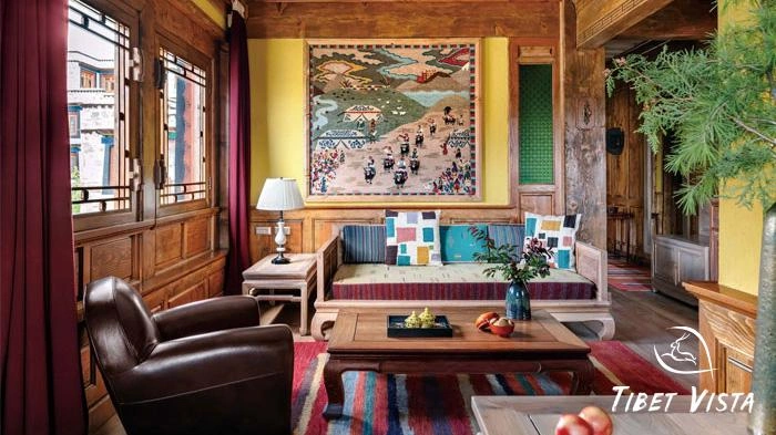Interior decoration in Songtsam Lhasa Linka