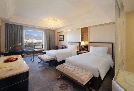 Deluxe twin room at the hotel