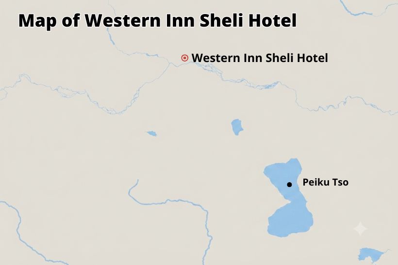 Western Inn Sheli Hotel location map