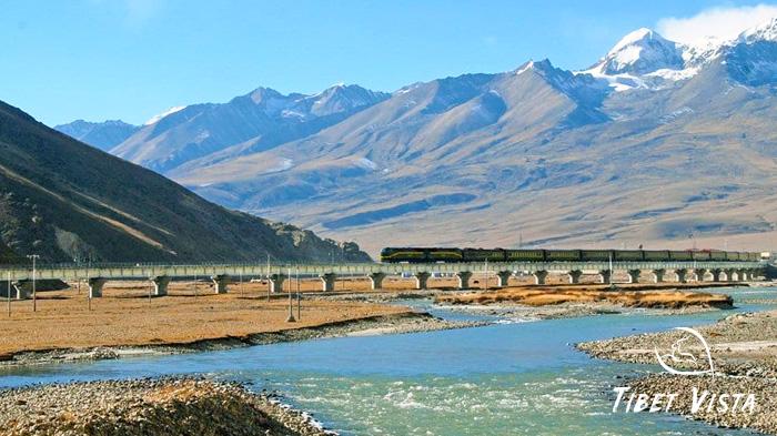 Tibet Train Journey from the Mainland of China