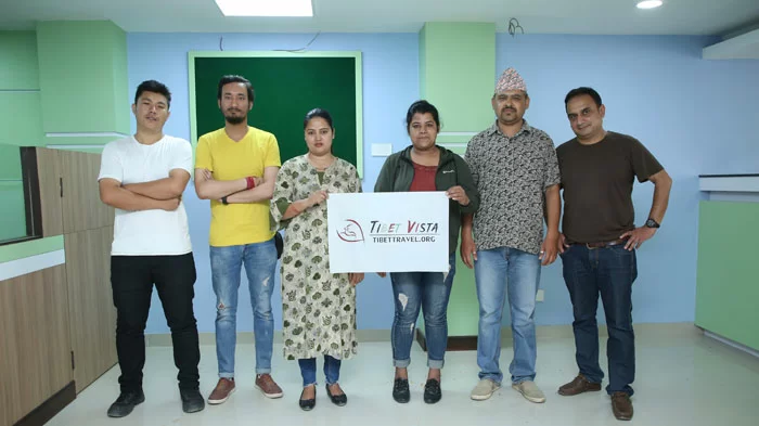 welcome our guests at the Tibet Vista Kathmandu office in Nepal