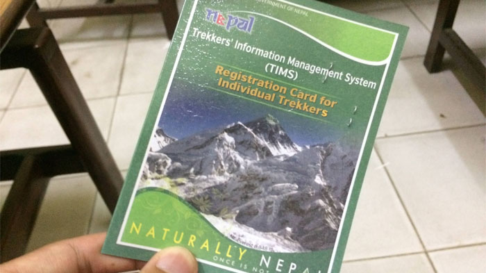 Trekkers Information Management System Card