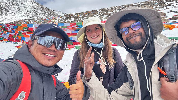 Mount Kailash kora with our local Tibetan guide