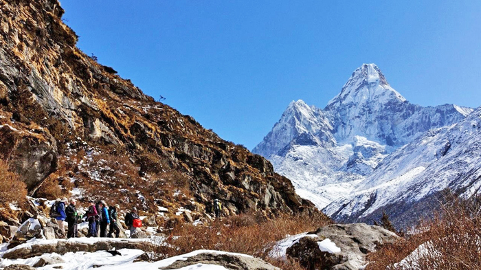 Nepal EBC trek in winter
