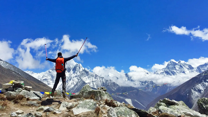 the classic Everest Base Camp trek in Nepal