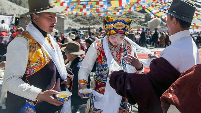 traditional Tibetan wedding