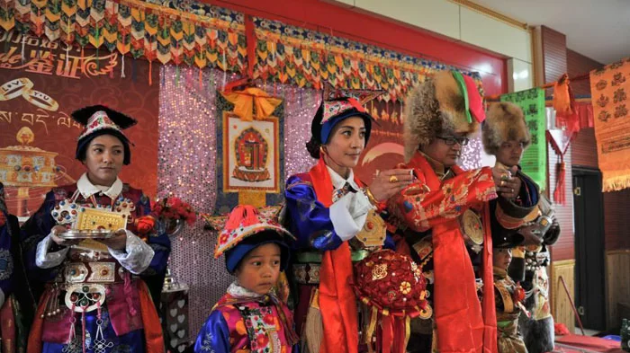 Tibetan traditional wedding