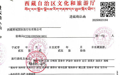 Tibet Travel Permit