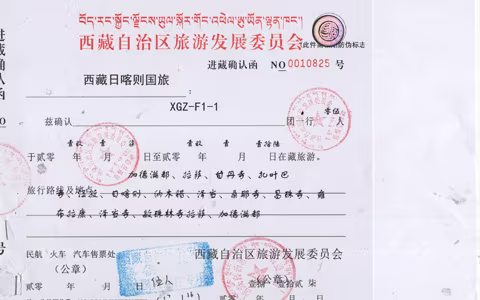 Yin Khee W*** (5 persons) from Malaysia made a tour to Tibet on Jan.7, 2019