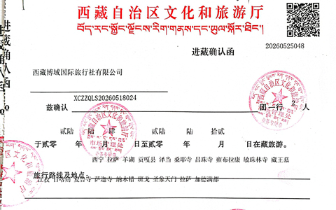 Tibet Travel Permit