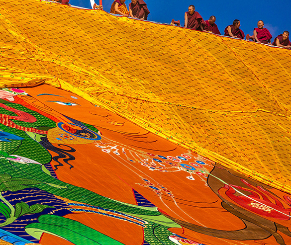 Experience Tibet Shoton Festival in Summer