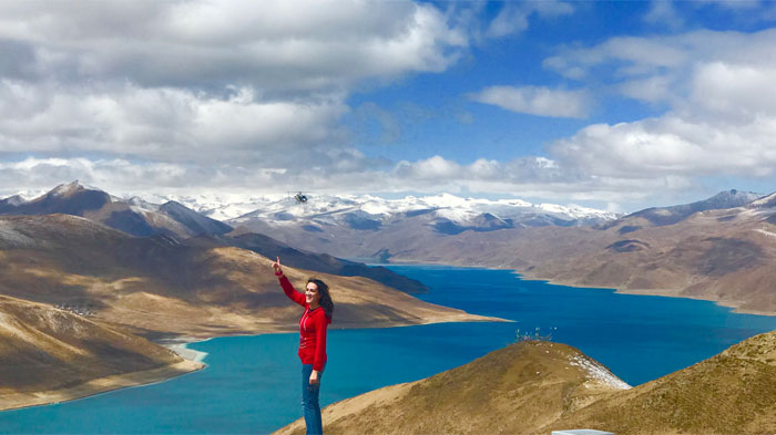 Lake Yamdrok in May