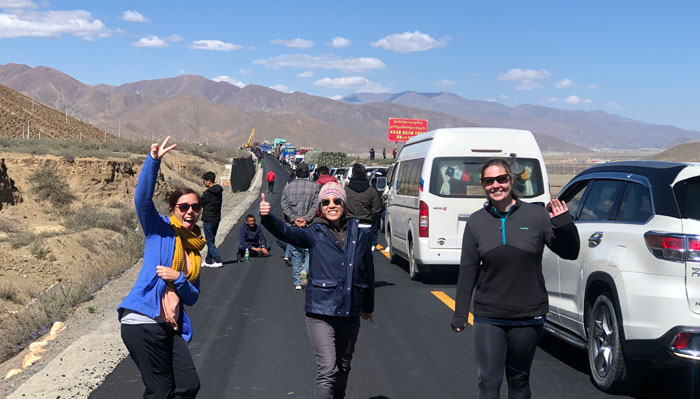 Tibet overland tour in May
